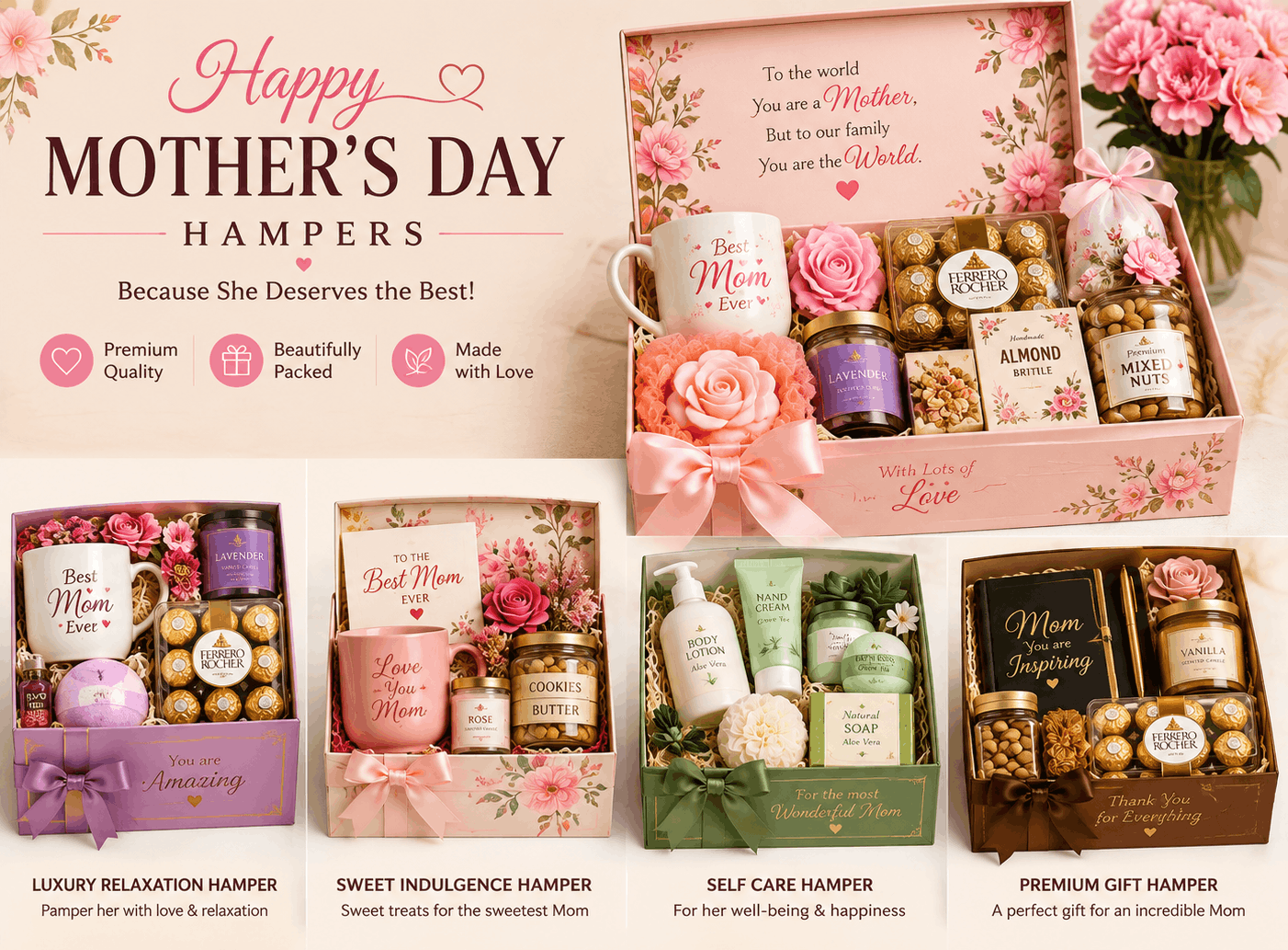 Mother’s day Hampers
