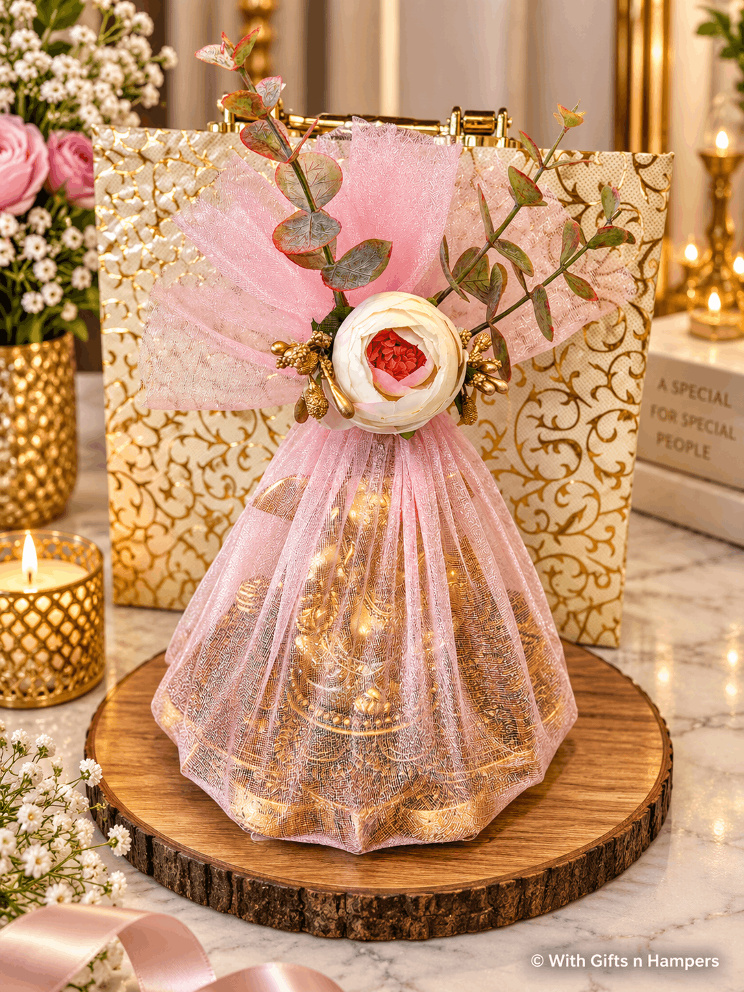 Ganeshji Golden Tray image 2