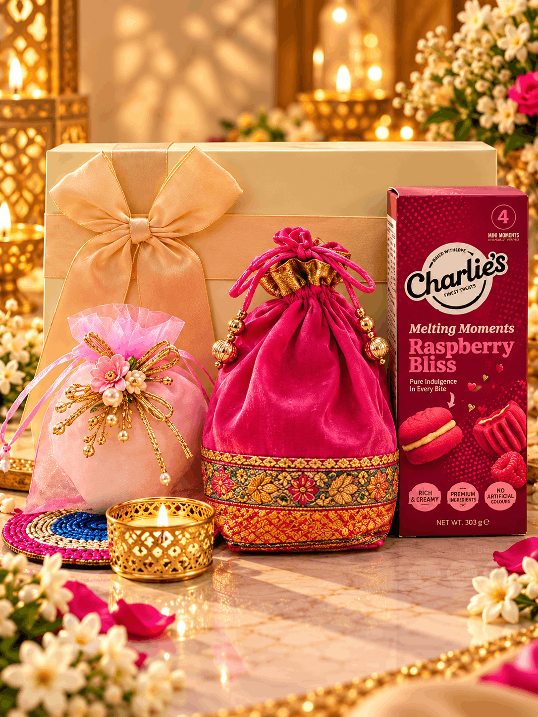 Cream box Hamper image 2